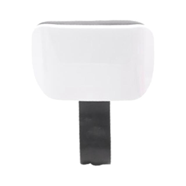 Almencla Back Rest Cushion Soft Motorbike Backrest Pad for Electric White