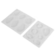 thumbnail image 3 of Molde de silicona reutilizable para manualidades, joyería, fabricación de colgantes, accesorio de molde Irregular, 3 of 5