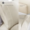 thumbnail image 4 of New Purecare Luxury Microfiber Wrinkle  Full Ivory Sheet Set, 4 of 5