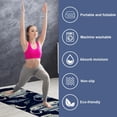 thumbnail image 2 of Arabic Teapot Yoga Mat Towel with Storage Bag, 72.8"x26.8", Suitable for Yoga, Pilates, Fitness, etc. - Gym Towels, Yoga Blankets Included, 2 of 6
