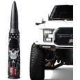 thumbnail image 1 of Antena de coche EcoAuto Bullet de 14 cm para camiones Dodge Ram y Ford, 1 of 8