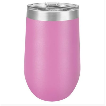 

Maxam JDLTM808 16 oz Stainless Steel Polar Camel Stemless Tumblers Lite Purple