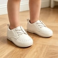 thumbnail image 6 of Zecgelong Infant Flat Sole Sneakers Lightweight Toddler Walking Shoes for 4 Infant, 6 of 6