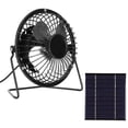 thumbnail image 3 of Ventilador Solar Al Aire Libre, Ventilador de Paneles Solares USB Salida de Energía Solar Ampliamento Utilizada para Caminar para acampar para pescar, 3 of 7