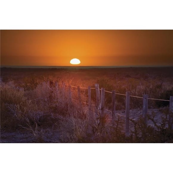 Sunrise Over The Pampa of Argentina - San Rafael, Mendoza, Argentina Poster Print, 38 x 24 - Large