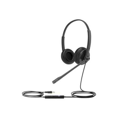 UPC: 0841885104984 | Yealink UH34 Dual UC – Headset – on-ear – wired – USB – black
