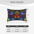 thumbnail image 6 of Haiem Pillowcase for Hair and Skin Queen - Colorful Floral Printed Soft Pillowcase with Envelope Closure-20"x30", 6 of 9