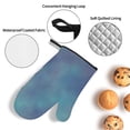 thumbnail image 5 of YFYANG Oven Mitts and Pot Holders Sets 4 Pieces, Non-Slip Heat Resistant Blue Sky Art Kitchen Glove Pot Mat for Cooking and Baking, 5 of 8