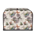 thumbnail image 2 of Lsque Flying Butterflies-1 Print 4 Slice Toaster Cover , Kitchen Appliance Dustproof Protector , Toaster Protector Dustproof Kitchen Appliance Cover, 2 of 7
