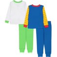 thumbnail image 2 of Disney Boys' Toy Story Snug Fit Cotton Pajamas, Buzz and Woody1, 2T, 2 of 7