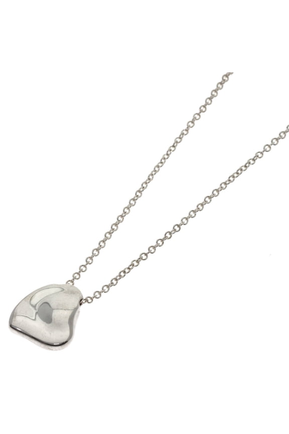 Pre-Owned Tiffany & Co. Full Heart Necklace, Silver, Women's.