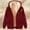 A125 Wine, variant on Xdegoge Sherpa Lined Fleece Jacket Women Cold Weather Winter Fashion Clothes Fuzzy Comfy Plus Size Graphic Hoodies Thermal Warm Cozy Long Sleeve Hooded Full Zip Coats with Pockets