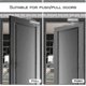 thumbnail image 2 of Automatic Hydraulic Door Closer With Stop Ce, Adjable , Closed 25-45 Kg Doorsilver, 2 of 4