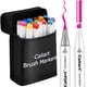 thumbnail image 1 of Juego de rotuladores Caliart, 18 colores, brocha y cincel, doble punta, alcohol, 1 of 7