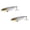 A 6g 12g, variant on 2 Pcs Topwater Pencil Fishing Lures Hard Baits 12g Walk the Dog Artificial Lure with Treble Hook for Bass Trout Pike Saltwater Freshwater River Lake Fishing, 2.64"