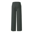 thumbnail image 6 of yievot Womens Wide Leg Sweatpants Drawstring Joggers Pants Casual Loose Sweat Pants, 6 of 9
