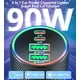 thumbnail image 2 of Cargador de coche Rombica de 90 W, 4 puertos USB-C y USB-A para iPhone/Galaxy, 2 of 9