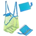 thumbnail image 1 of Bolsa de playa de malla Beach Sand Toys para niños HUOGUO Green, 1 of 5