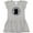 AC-Heather Grey, variant on Labrador Retriever Black Lab Girls Baby Dress