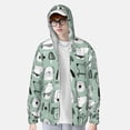 thumbnail image 2 of Vsdgher Sweat à Capuche Imprimé Chiot pour Adultes, Protection Éruption Cutanée pour Hommes et Femmes, Manches Longues, Protection Solaire, Pêche, Course, Natation, TTG, 2 of 7