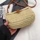 thumbnail image 3 of Bolsos cruzados para mujer FLhrweasw de Cuerda de papel bohemio, 3 of 9