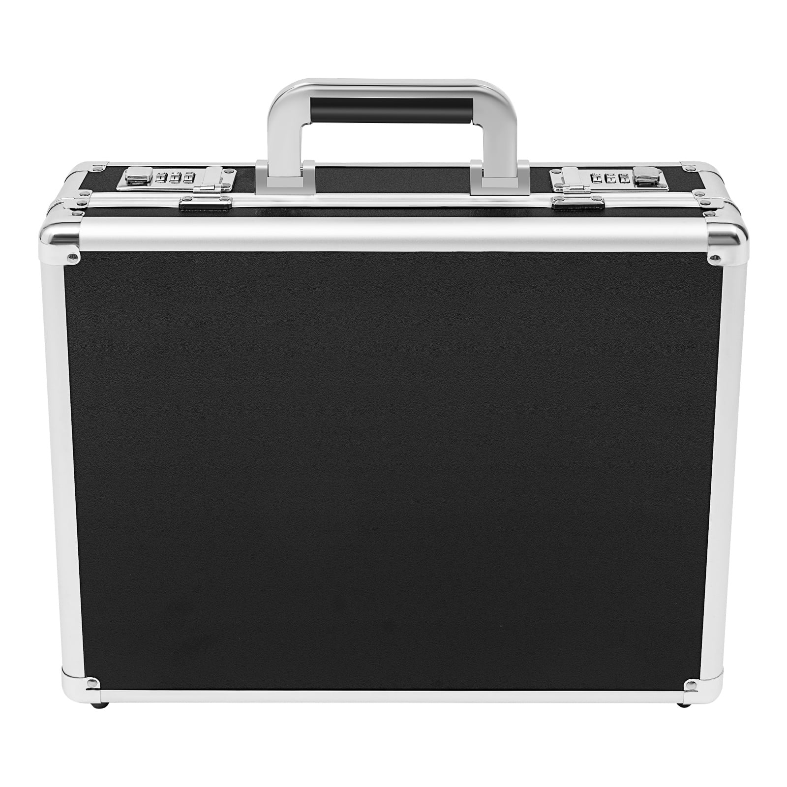 Aluminum Alloy Locking Briefcase 15.6 Inch Laptop Business Document Case with Combination Lock