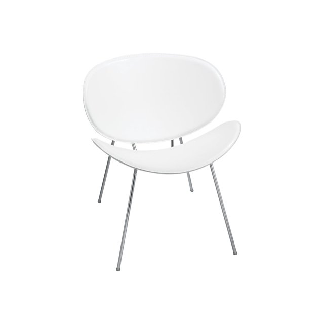 Safco Guest Sy - Chaise - Cuir Recyclé - Blanc