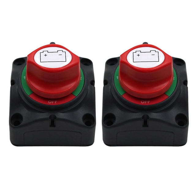 Aislador de apagado de de encendido / apagado de 3 velocidades de 12 V / 24 V Desconecte el Zulema Interruptor aislador marino del coche