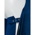 thumbnail image 4 of Zaldita Men's Leather Vintage Cowboy Chaps With Basketweave Yoke Split Motorcycle Riders Pants Blue 3XL, 4 of 7