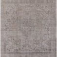 thumbnail image 1 of Ahgly Company Indoor Square Mid-Century Modern Rose Purple Oriental Area Rugs, 6' Square, 1 of 6