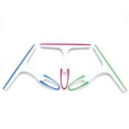 thumbnail image 3 of Decodeary Window Scraper Home Glass Wipers Mirror Shower Scrapers Clean Brush Blue, 3 of 6