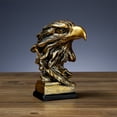 thumbnail image 2 of Kcavykas Modern Decorative Sculptures Falcon Resin Figurine Unique Animal Sculpture Desktop Ornament for Study Room Bedroom Bookcase or Office Decor Limited-Time, 2 of 7