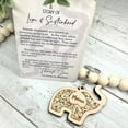 thumbnail image 5 of Christmas Clearance 2024 Christmas Tree Ornaments The Story Of Love and Loyalty Elephant Keychain Wooden Decoration Gift and . Wooden Elephant Christmas Keychain Gift Sister Best Friend, 5 of 7