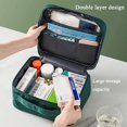 thumbnail image 3 of First Aid Kit, Green，2 Pcs Portable Medical Box, Medicine Storage Bag, Empty First Aid Kit for Emergency Situations at Home Office Travel, 3 of 5