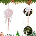 thumbnail image 5 of Liamobondopolis Christmas Foam Ornaments Pink Holiday Decorations Lightweight Tree Pendants For Xmas Wreaths Garlands And Festive Home Decor, 5 of 6