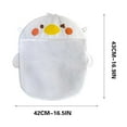 thumbnail image 2 of Fufafayo under $5 Toy Storage Bag, Bath Toy Storage Bag, Mesh Net Bag with Suction Cup for Shower, Bathroom, Hanging Organizer for Toys, Soap, Accessories, Quick Dry, Wall Mount, Ducky Design, 2 of 2