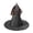1-Black430, variant on Toddler Boy's Decorative Witch Hat Polka Dot Ribbon Trim Outdoor Holiday Witch Hats