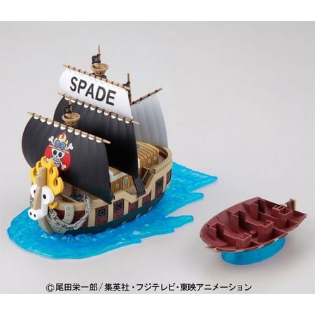 バンダイスピリッツ 5055722 ワンピース 偉大なる船 グランドシップコレクション 12 スペード海賊団の海賊船 プラモデル