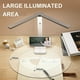 thumbnail image 4 of Lámpara de Escritorio LED, Luz Táctil Regulable de 3 Niveles, Recargable por USB, Protección para los Ojos, Lámpara de Escritorio Plegable, Color, 4 of 5