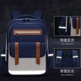 thumbnail image 6 of CUZIBR Backpack For Boys Middle High Students Lightweight Large Capacity Double Shoulder Multi Compartment Color Block Daypack Fashionable Back To School Book Bag, 6 of 9