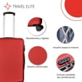 thumbnail image 4 of Set de 3 maletas de viaje Travel Elite G (25 kg) M (20 kg) Carry On (10 kg) rojo, 4 of 9