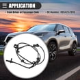 thumbnail image 3 of Sensor de velocidad de rueda ABS delantero derecho para Toyota Yaris 2011-2018 Metal No.8954252090 Negro, 3 of 7