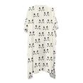 thumbnail image 3 of SEANATIVE Women's Open-front Kimono Cardigan Swimsuit Coverup Flowy Kimono Coverups Lightweight Beach Cover Up Soft Bikini Cover-Up for Casual Outing, Cartoon Cat Cream White, 3 of 7
