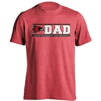 Southeast Missouri State University Redhawks Dad Proud Parent Short Sleeve T-Shirt