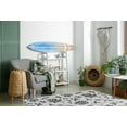 thumbnail image 5 of 4' x 6' Simply Daisy Traditional Floral French Country Chenille Area Rug, Black, 5 of 5