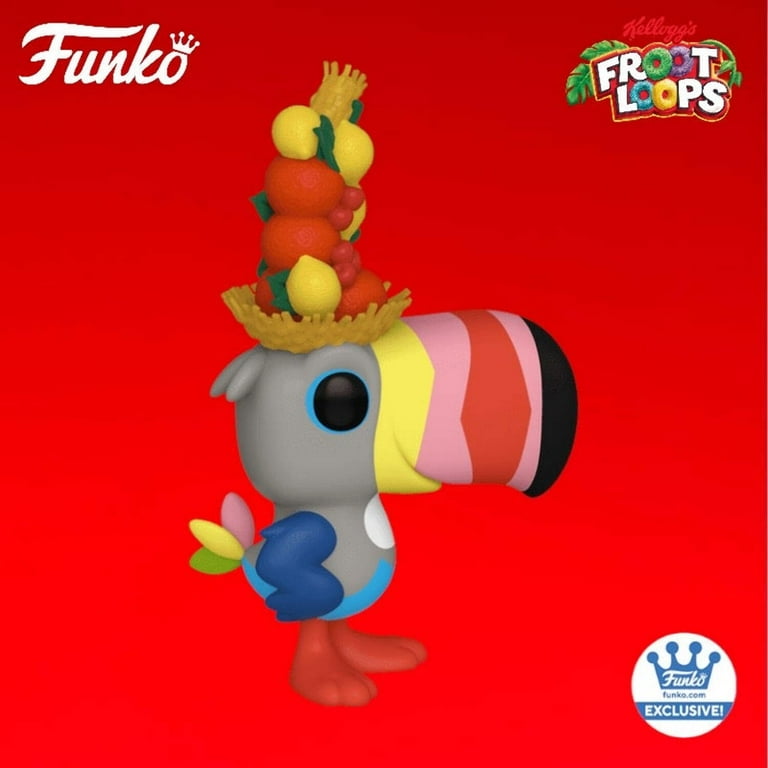 FUNKO ワッキーワブラー ケロッグ Toucan Sam トゥカンサム 美品 Toucan Sam Funko Wacky Wobbler Bobblehead Fruit Loops Rare