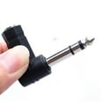 thumbnail image 3 of Adaptador de sonido de 2 piezas Audio Estéreo de ángulo de 1/8 pulgadas a de 1/4 pulgadas CUTICAT Adaptador de audio para auriculares estéreo, 3 of 8