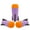 Purple, variant on EKIND 3-Pack Mega Missile Refill for Toy Rocket Launcher, Foam Ammo Compatible for Nerf N-Strike Elite Series (Purple)