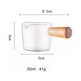 thumbnail image 3 of Spdoo Multi-functional Pot Sauce Pan Glass Pots For Cooking Milk Pan Milk Pot Non Stick Mini Saucepan Butter Warmer With Wooden Handle Small Cookware Perfect Size-Small, 3 of 7