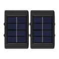 thumbnail image 1 of Bearachild 2 piezas de luz solar de pared ABS portátil decorativa a prueba de sol alimentada por batería recargable lámpara de jardín al aire Iluminación y accesorios 4 perlas blancas, 1 of 6